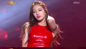 ‘KBS 가요대축제’ 수지, 이효리에 뒤지지 않는 강렬한 섹시미 발산
