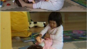 ‘슈퍼맨이 돌아왔다’ 추사랑 인형에게 ‘쭉쭉이 마사지’