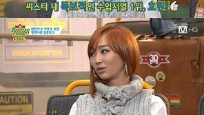 효린 수입서열 고백, 개인활동 후 지출 엄청나… “대체 왜?”