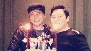 양현석-싸이 합동 생일 파티, “YG패밀리 경삿날”