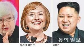 “옐런-힐러리-김정은… 2014 흔들 인물”