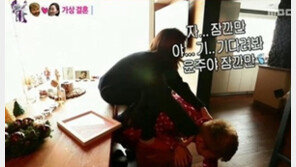 ‘무한도전’ 장윤주, 노홍철 엉덩이 때리며…자연스러운 스킨십