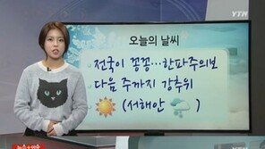 도희, YTN 기상캐스터 변신…“허벌라게 추우니 싸게싸게 집에 들어가시오” 사투리 예보