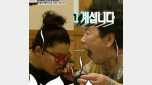 이영자 모녀 먹방 배틀, 엄마曰 “영자는 먹성이 안좋아”