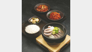 설렁탕에 낙지가 통째로…맛·영양 다 잡았네