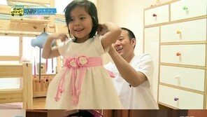 ‘아빠 어디가’ 김진표, 아이언맨 아들-신데렐라 딸 공개