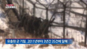 [단독]‘국가안보’ 군사기밀정보도 빠져나가…3년 동안 무려 35건 유출