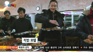 이혜정 식사량 공개, 식판에 밥-반찬 수북이…“모델 맞아?”