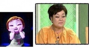 겨울왕국 안나 이혜정, ‘이렇게 닮을수가’