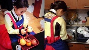 이효리 설날 일상, “참한 며느리 코스프레 중”