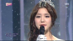 이유비, ‘let it go’ 열창… “‘겨울왕국’ 왕비 느낌”