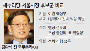 [막오른 지방선거] 김황식은 친박 믿고, 정몽준은 여론 믿고