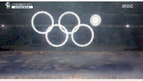 소치 개막식 실수…오륜기가 사륜기로 변신 ‘푸틴 자존심 구겼네’