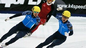 [소치]안현수, 쇼트트랙 남자 1500m 조 1위로 준결승 진출