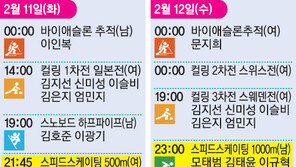 [한국 선수단 9∼10일 경기 종합] 한국스키점프, 개인 노멀힐 결선행 전원 실패