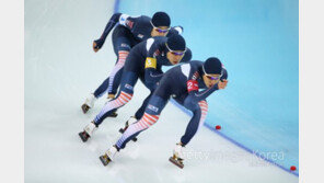 [소치]한국 남자 빙속 팀추월 값진 은메달 획득