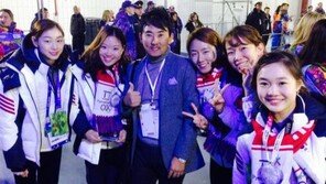 이승철 ‘소치 폐막식’서 김연아-이상화-심석희와 인증샷