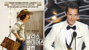 ‘2014 아카데미 수상 결과’ 매튜 맥커너히, 남우주연상…20kg 감량의 힘?