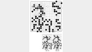 [바둑]제57기 국수전… 백, 팻감이 부족해서…