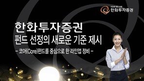 [Money&Life]유망펀드 선정기준 바꾼 ‘코어 펀드’, 철저한 검증으로 고객신뢰 회복 다짐