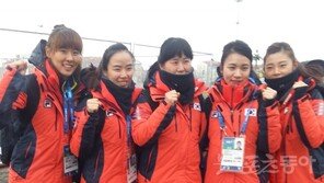 한국여자컬링, 세계 4위 스위스 완파