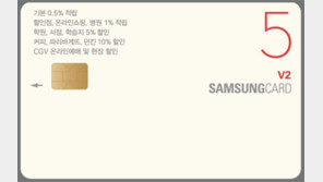 [Money&Life]쇼핑·학원·놀이공원 적립-할인… 여성을 위해 더 좋아진 5 V2카드