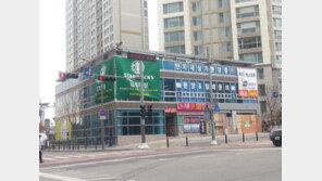 기흥 더샵 프라임뷰 아파트 단지 내 스타벅스 입점, 인근 상권 들썩