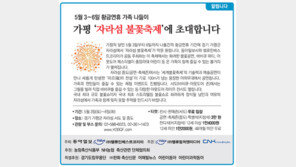 [알립니다]가평 ‘자라섬 불꽃축제’에 초대합니다