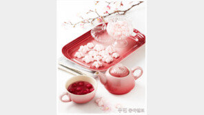 [우먼 동아일보 TV] 너 한입, 나 한입 ‘벚꽃 머랭 쿠키’ 푸드 스타일리스트 오용은과 함께한 르크루제 직사각 트레이&티포원 세트 요리