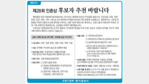 [알립니다]제28회 인촌상 후보자 추천 바랍니다