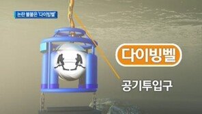 해경, 다이빙벨 투입 계획 없다…“민간업체가 갖다 놓은 것”