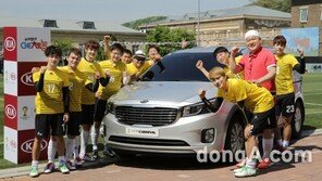 ‘기아 챔프’ 브라질 대표팀, ‘우리동네 예체능’팀과 한판