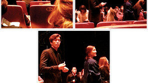 [우먼 동아일보] 독점 공개! 배우 신성록·발레리나 김주원, 다정한 공연장 데이트 모습