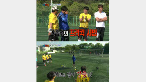 ‘우리동네 예체능’ 고종수, 여전한 환상 프리킥…“입이 쩍”