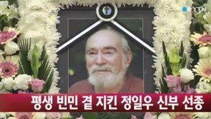 ‘파란눈의 신부’ 정일우 신부 선종…한국 빈민운동의 대부