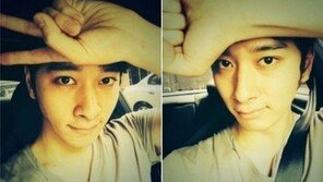 ‘2PM’ 황찬성, 투표 인증샷 공개 논란…특정후보 지지 ‘브이’?