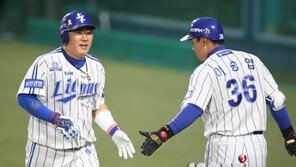 [포토] 최형우, 오늘도? 홈런 작렬… ‘대박이네!’
