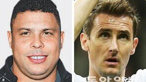 [World Cup Brasil 2014 D-1]최다골 기록 뺏길 위기 호나우두 “클로제 미워”