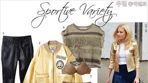 [우먼 동아일보] 젊음의 묘약, 스포티브 룩! Sportive Variety