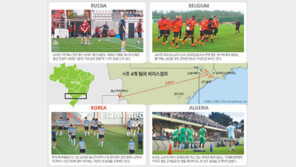 [World Cup Brasil 2014]H조, 베이스캠프 분위기로 본 4개국 특징