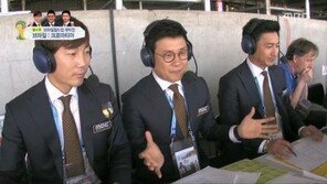 안정환의 남다른 해설 “네이마르 가랑이 슛!”…“빵빵 터져”