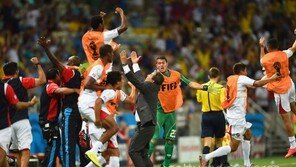 ‘죽음의 D조’ 1위는 코스타리카, 우루과이에 ‘역전승’