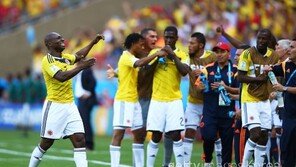 [콜롬비아-그리스]팔카오 없어도…콜롬비아, 그리스에 3-0 완승