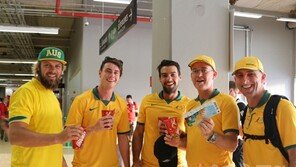 [현장리포트] 패배해도 웃음 잃지 않은 호주팬