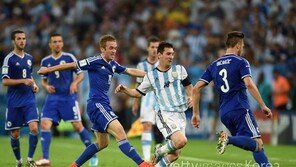 [아르헨티나-보스니아]‘결승골’ 메시 발목 부상, 이제 괜찮나?