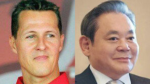 ‘F1황제’ 슈마허 반년만에 의식되찾아…이건희 회장도 관심↑