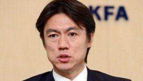 한국 홍명보 감독 “러시아전, 지지 않는 경기하겠다”