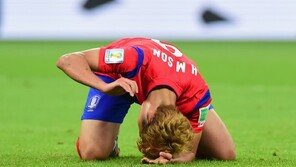 [한국-알제리] 손흥민 ‘통한’의 눈물…자력 16강행 실패