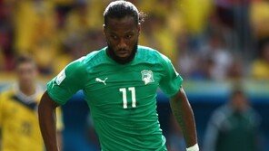 드로그바, 코트디부아르 사상 첫 16강행 쏠까?