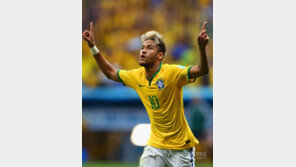 [브라질-카메룬] 네이마르 “브라질에 우승컵 안기겠다”